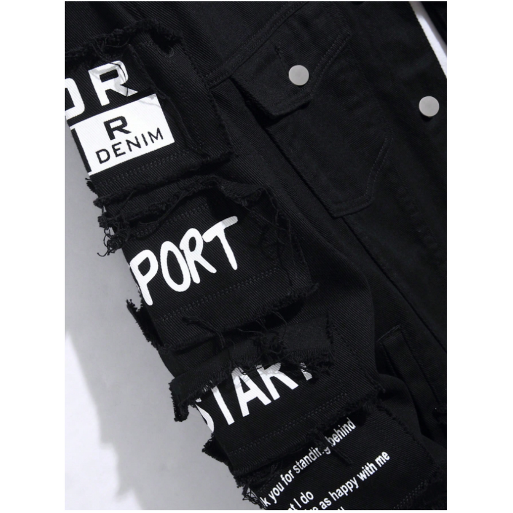 Lockere Jeansjacke im Korea-Stil für Herren – Y045S – Ansicht 2