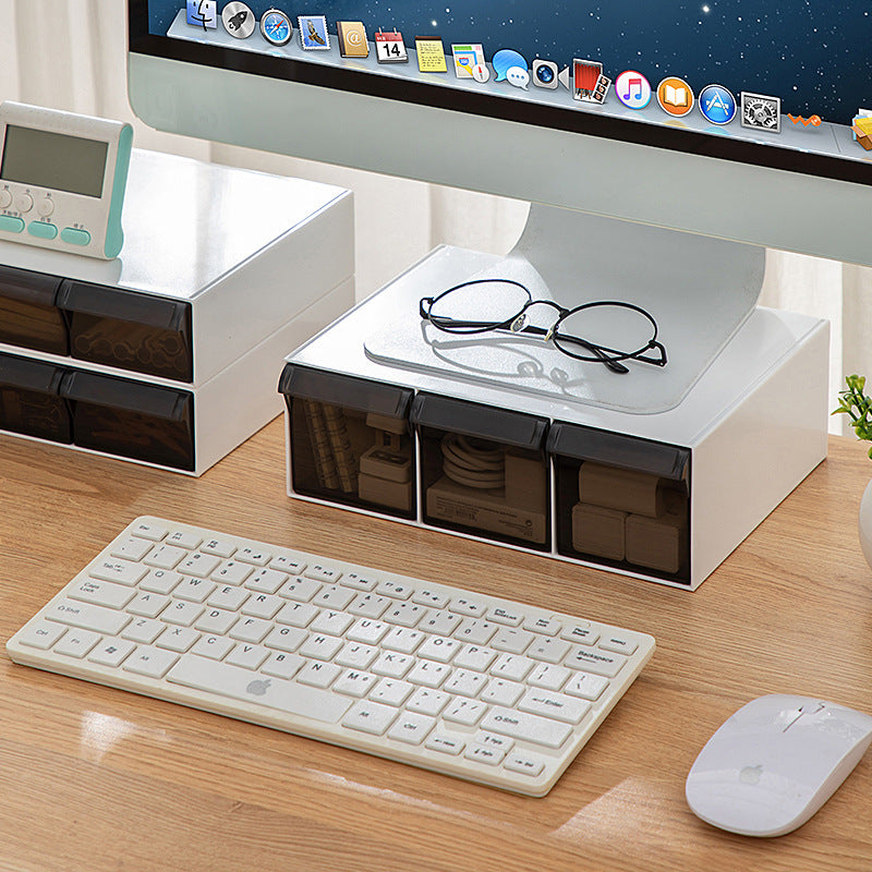 Monitor-Erhöhung mit Schubladen – Bild 6 | LuxeStyle