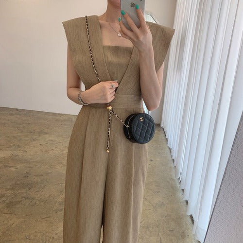 Retro-Chiffon-Jumpsuit
