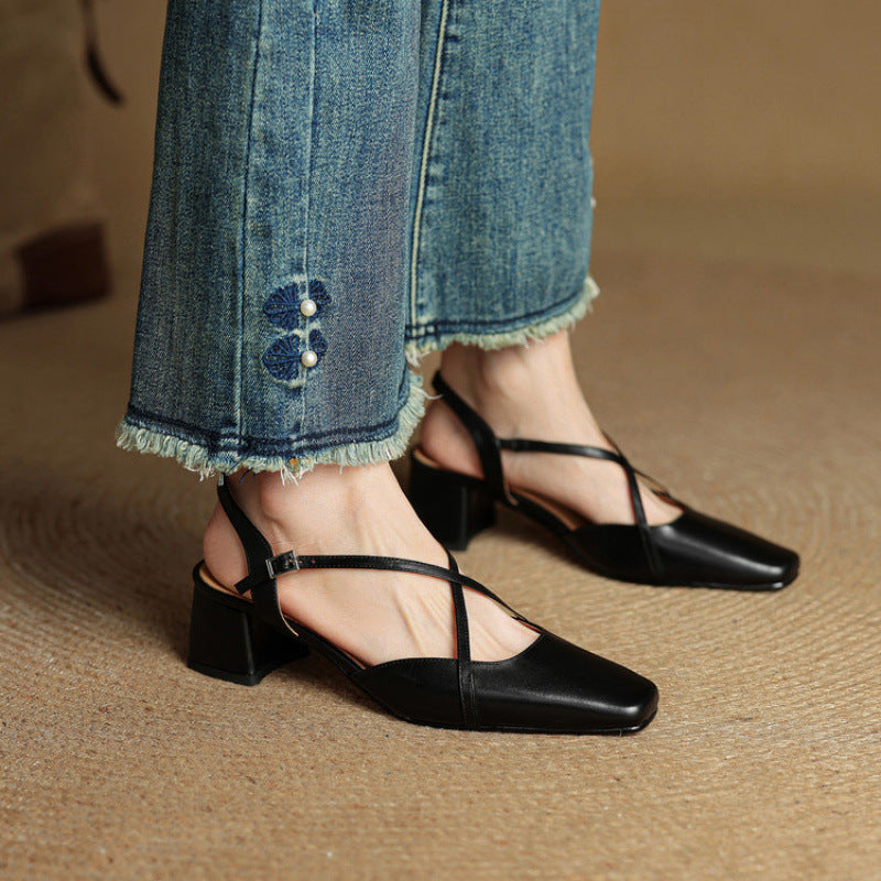 Tendon Soft Mid Heel Sandalen – Bild 8 | LuxeStyle