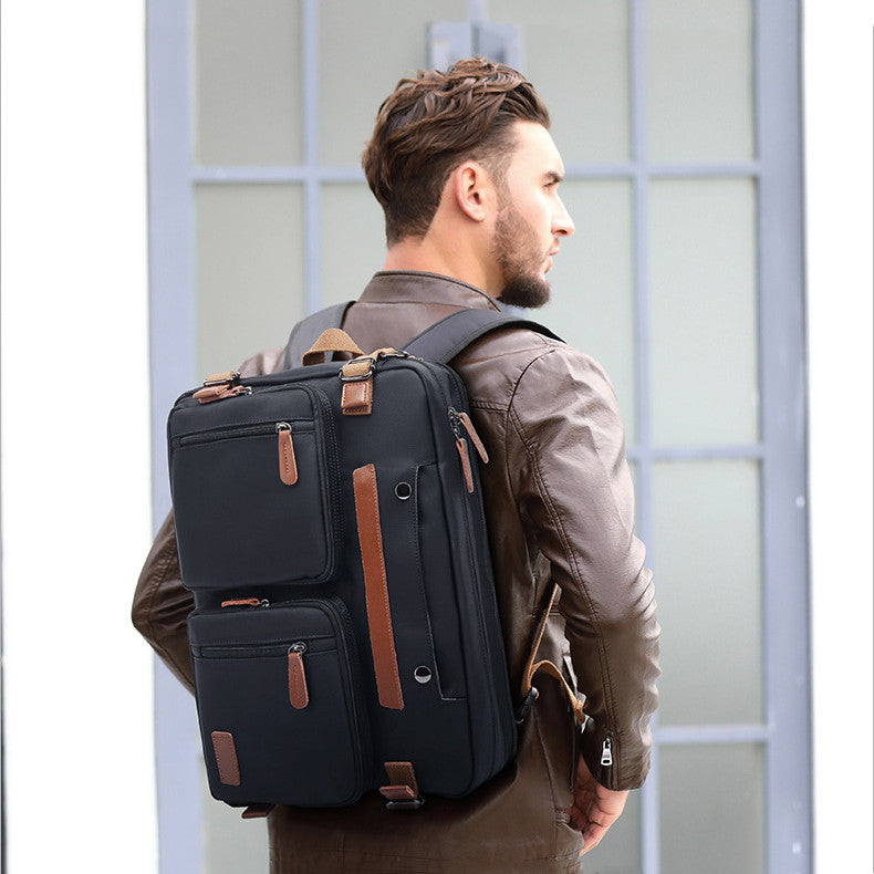 Grossräumiger Business-Rucksack – Bild 5 | LuxeStyle