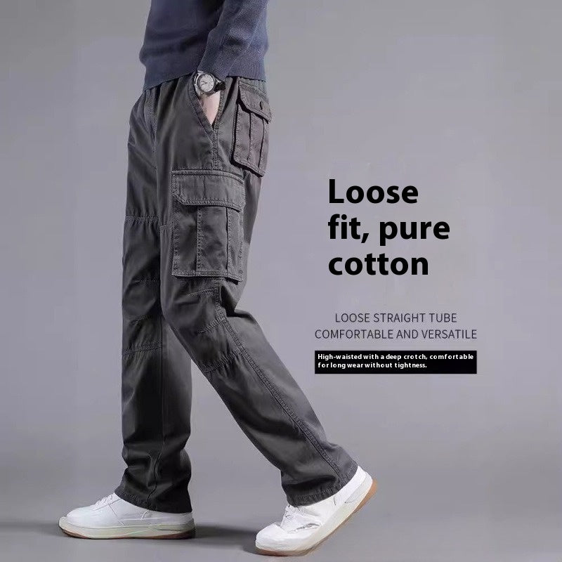 Herren-Cargo-Hosen mit mehreren Taschen
