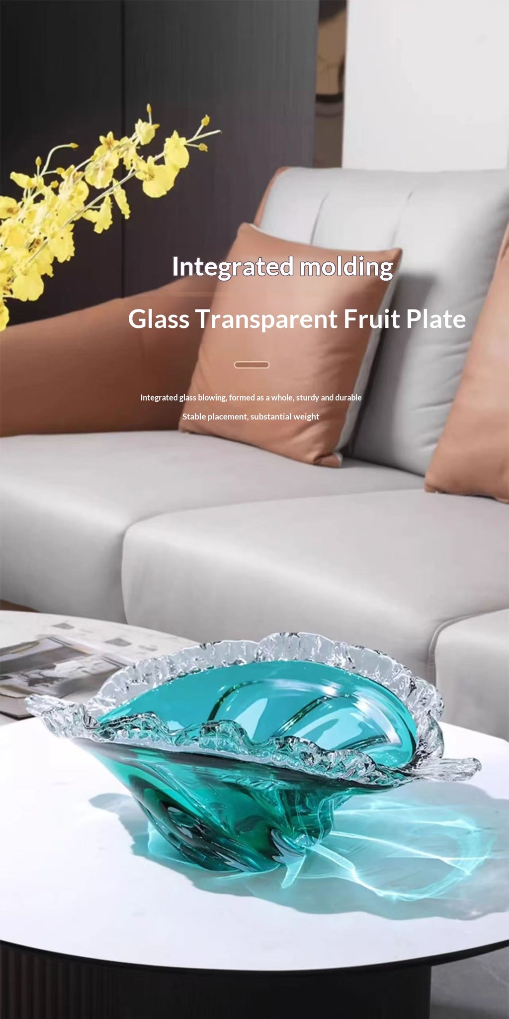 Edle Glasschale im nordischen Design – Bild 5 | LuxeStyle