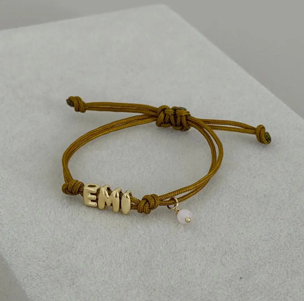 Armband mit 26 Buchstaben und geflochtenem Seil – Bild 9 | LuxeStyle