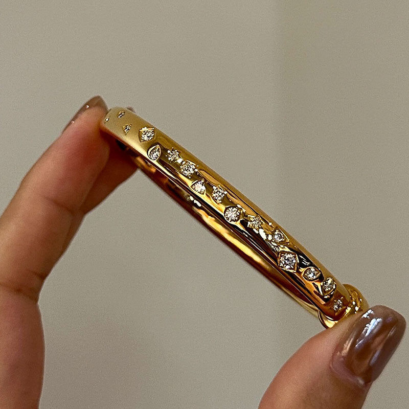Glänzendes Vintage Armband mit Zirkonia – Bild 2 | LuxeStyle