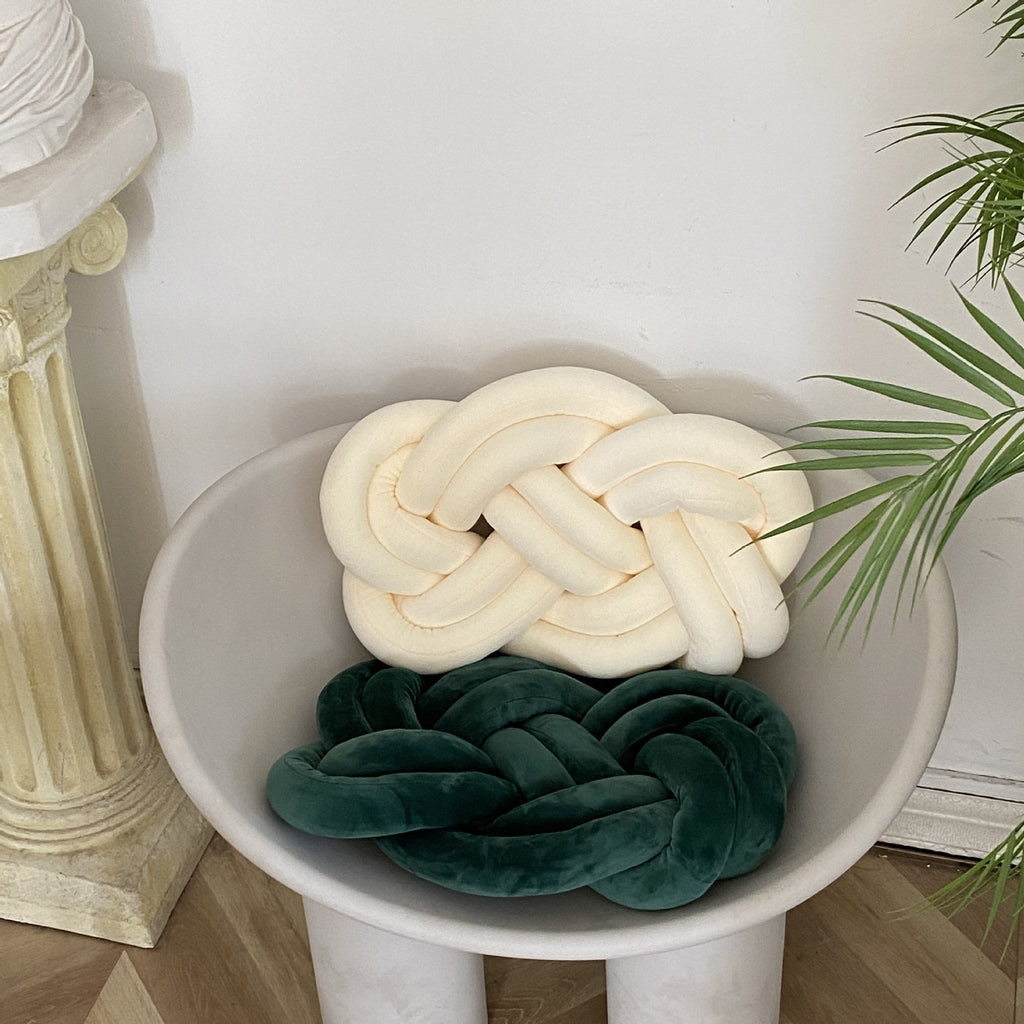 Plüschkissen in Milchweiss – Bild 18 | LuxeStyle