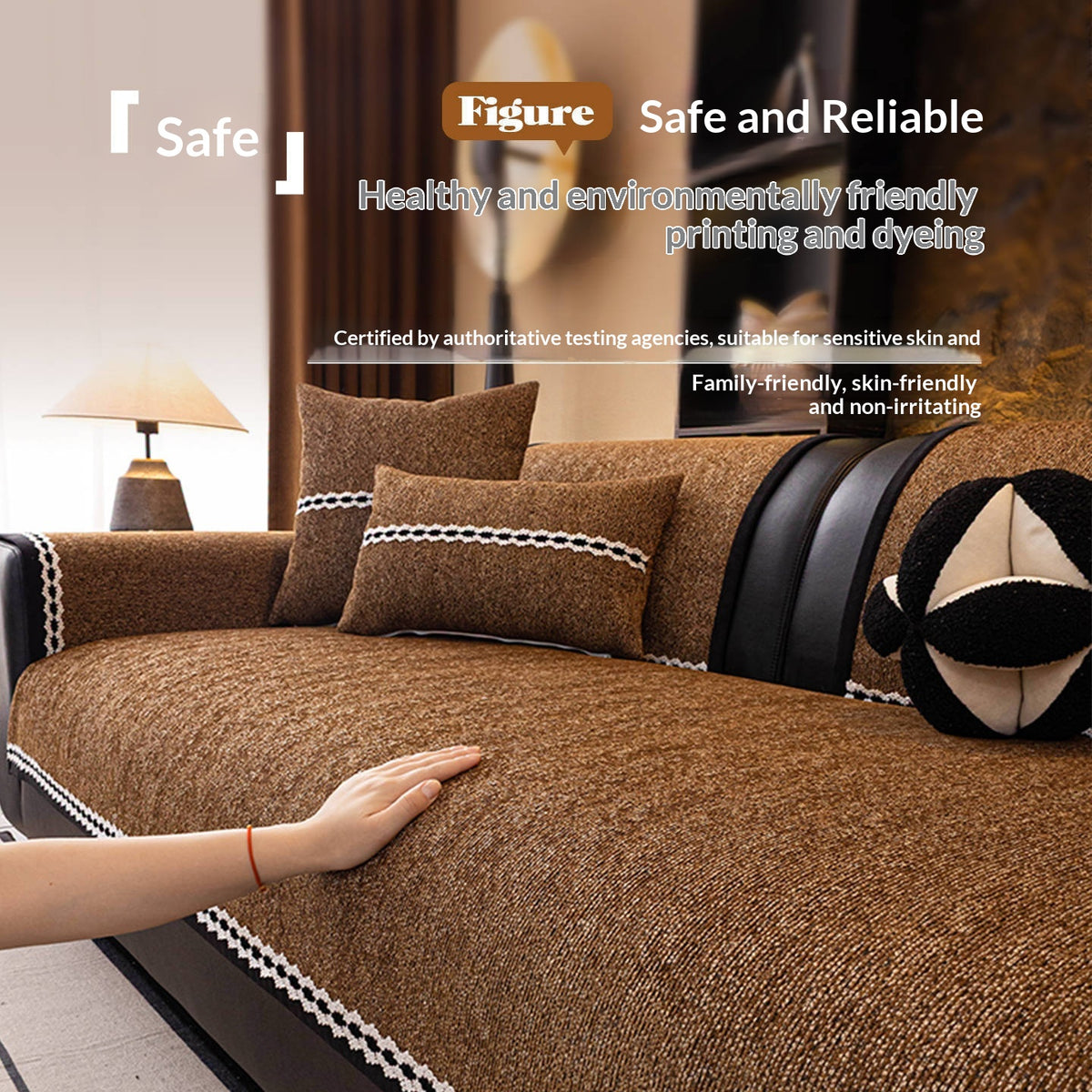Sofa-Kissen rutschfest und kratzfest | LuxeStyle