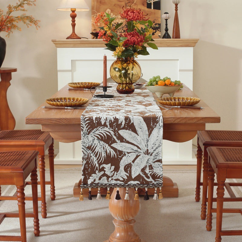 Tischläufer mit Quasten und Jacquardmuster – Bild 4 | LuxeStyle