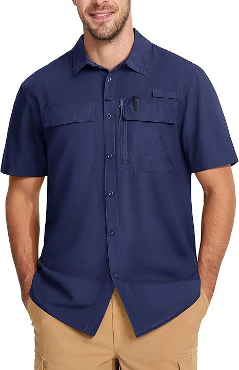 Leichte Outdoor-Herrenbluse