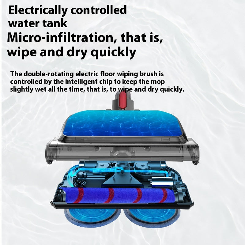 Elektrischer Wischmopp-Aufsatz für Staubsauger – Bild 4 | LuxeStyle