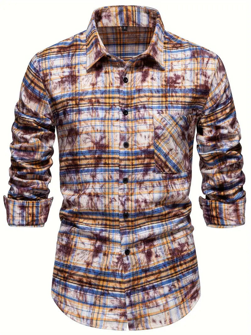 Herren Langarmhemd gestreift – Bild 14 | LuxeStyle