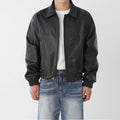 Lässige PU-Lederjacke für Herren