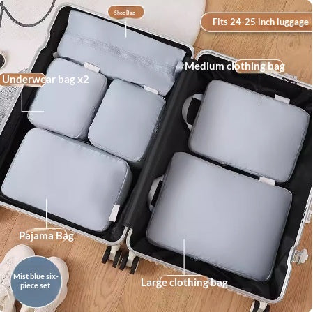 6er Set komprimierbare Reise-Organizer – Bild 12 | LuxeStyle