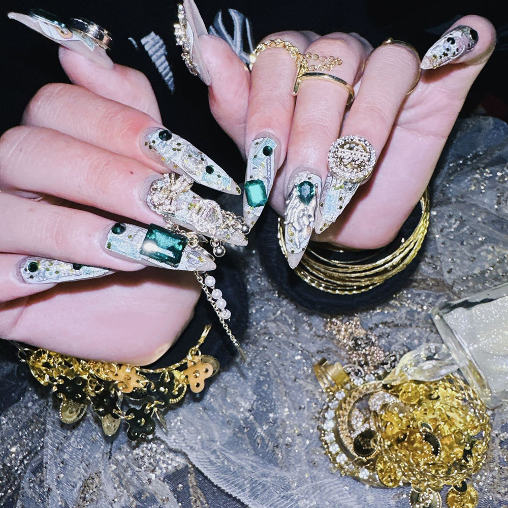 Lucky Paper Drunk Fan Nagelsticker – Bild 2 | LuxeStyle