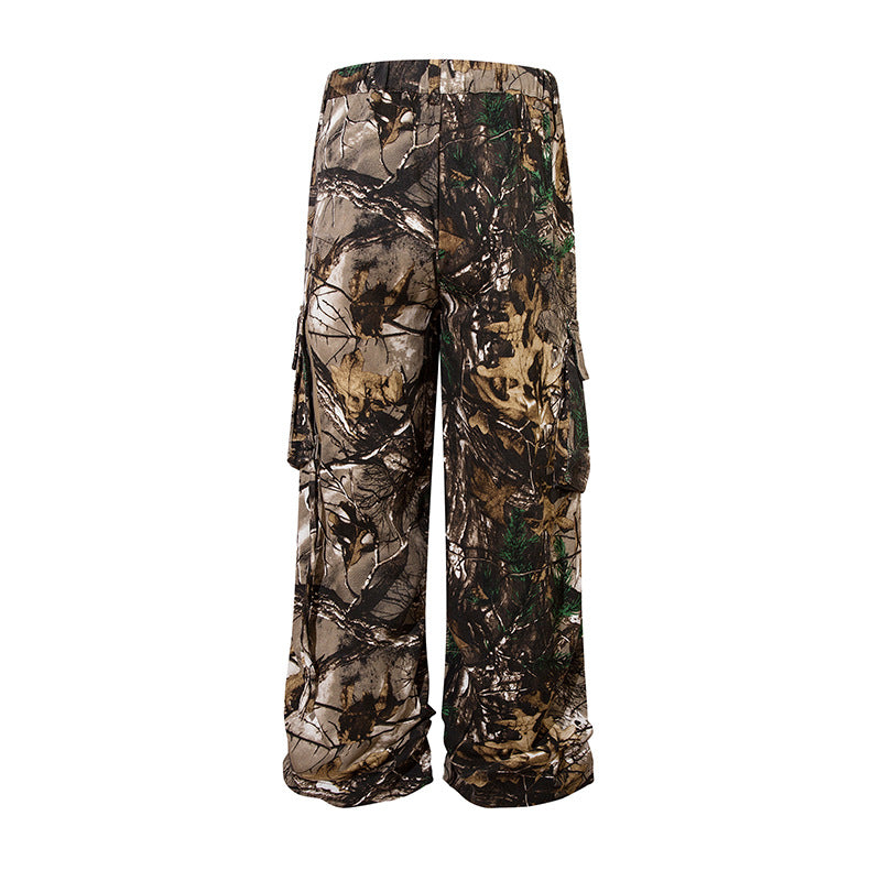 Retro Camouflage Cargo-Hose Herren