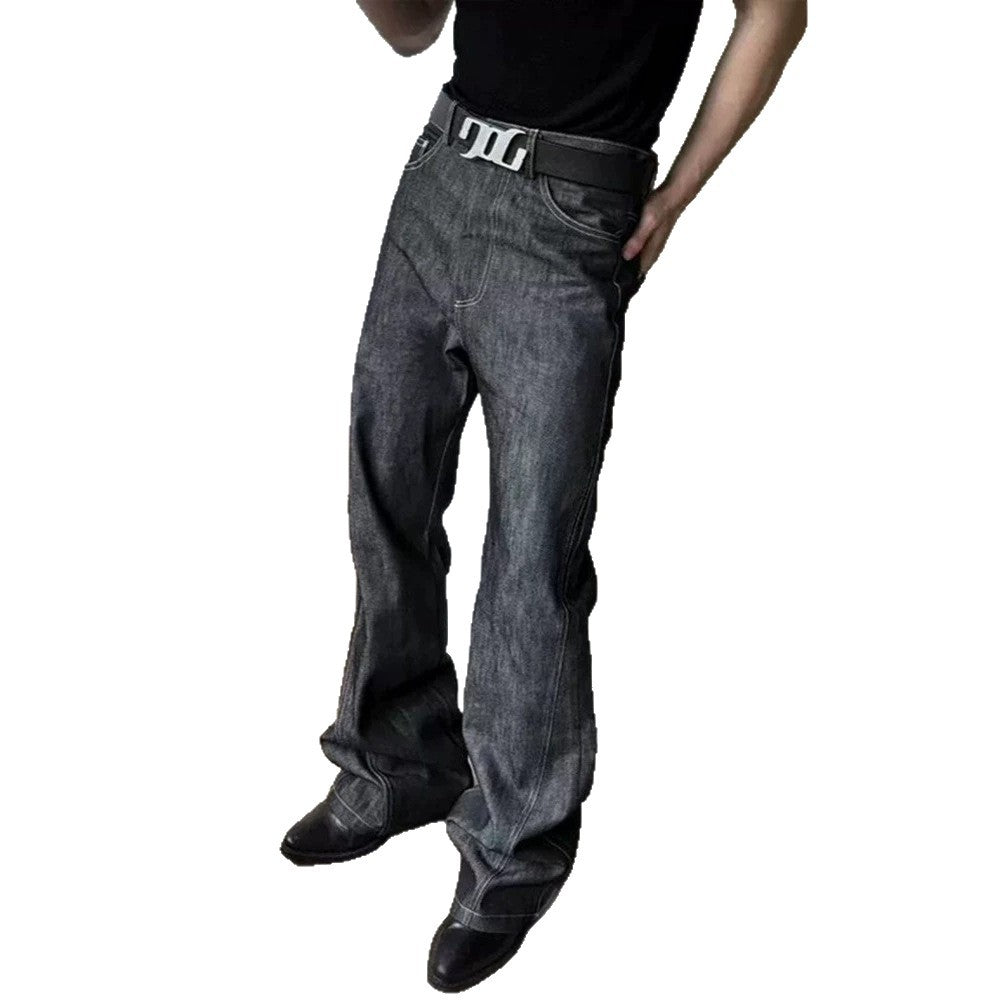 Bestickte Straight-Leg Jeans für Herren – Bild 1 | LuxeStyle