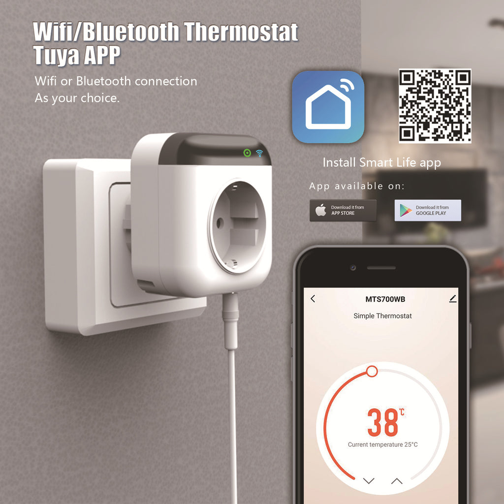 Tuya WLAN Thermostat-Steckdose – Bild 5 | LuxeStyle