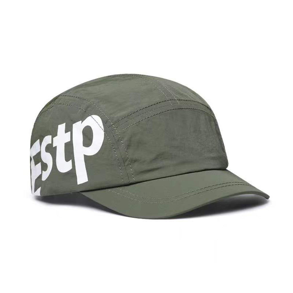 LuxeStyle 5-Panel Cap «Sprint» · Nylon Schwarz – Bild 2 – LuxeStyle Schweiz