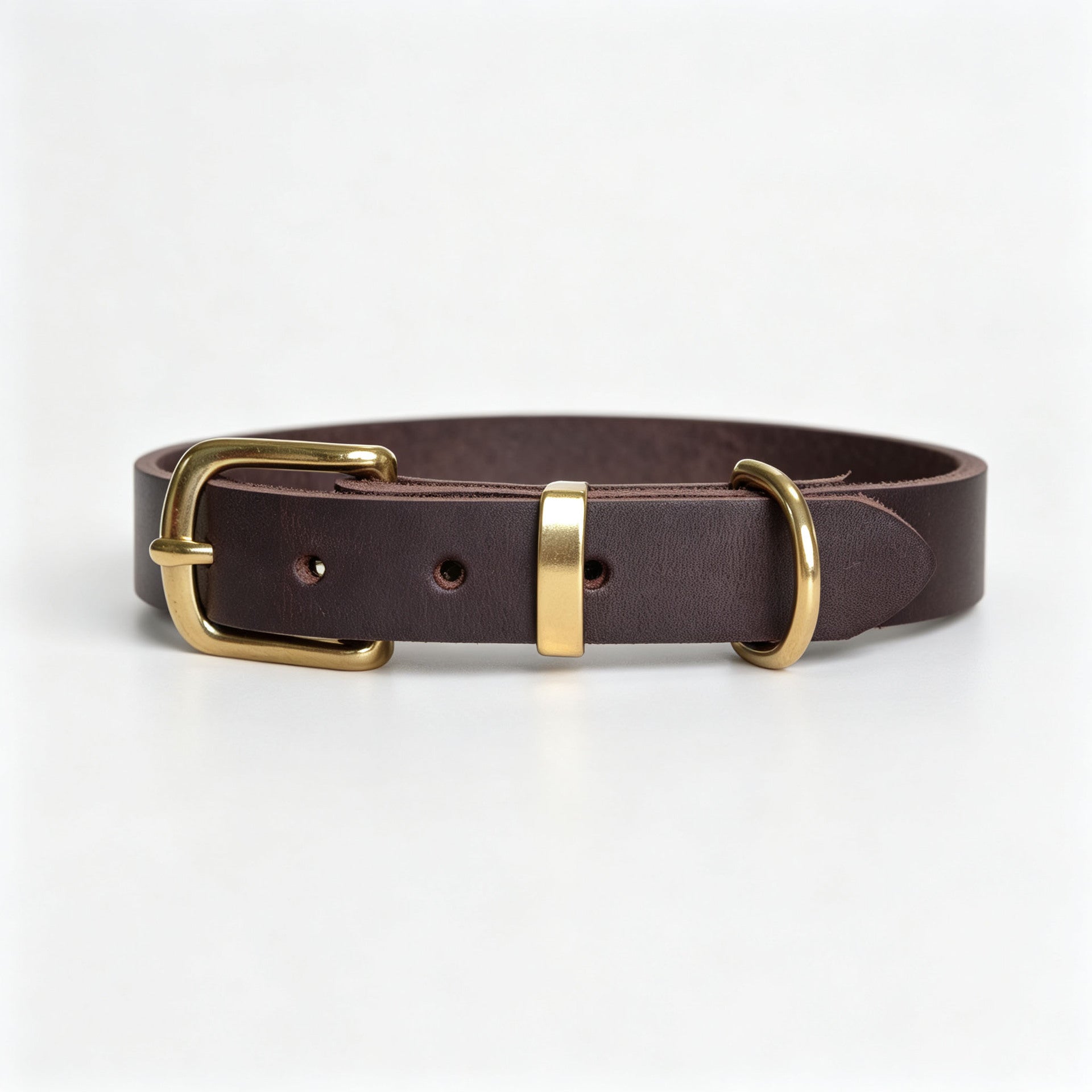 Vintage-Halsband für Haustiere mit Messing