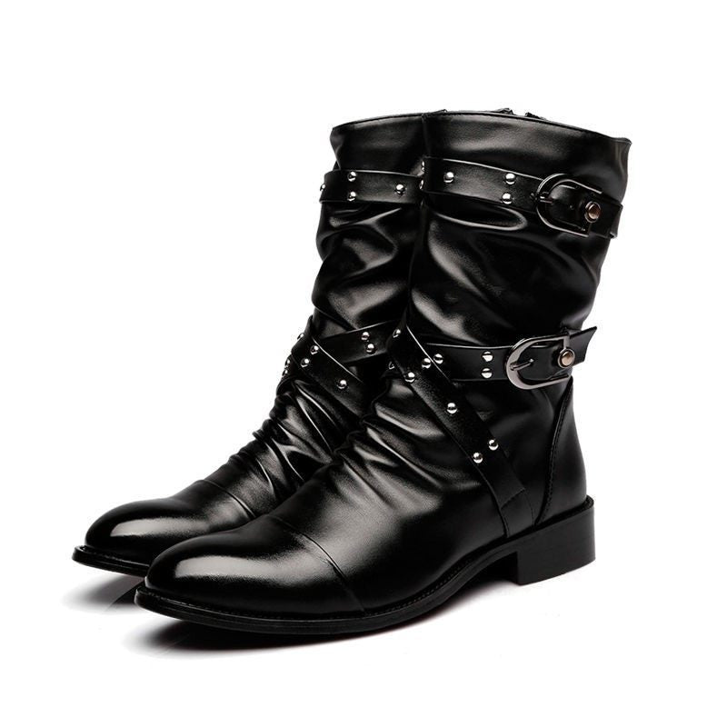 Spitze Wellingtons mit Innenabsatz – Bild 5 | LuxeStyle