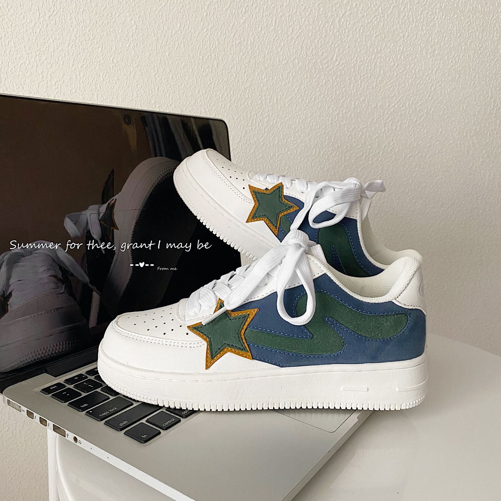 Retro Low-top Sportschuhe Atmungsaktiv