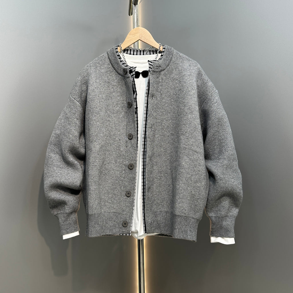 Herren Strickjacke "Light Luxury British Slim" – Bild 3 | LuxeStyle