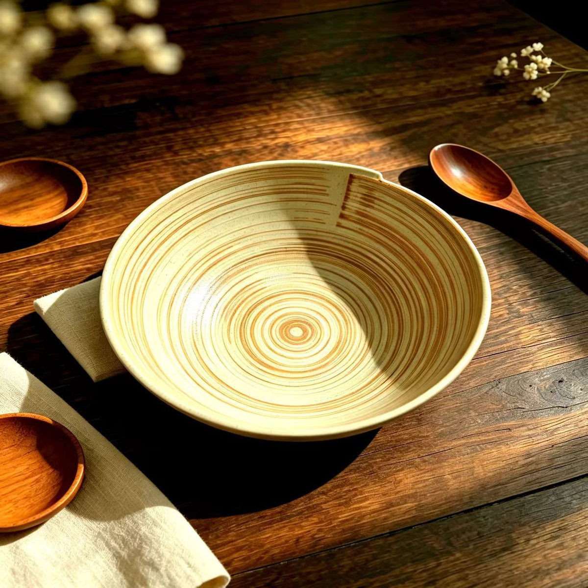 Keramik Geschirr-Set handbemalt – Bild 10 | LuxeStyle
