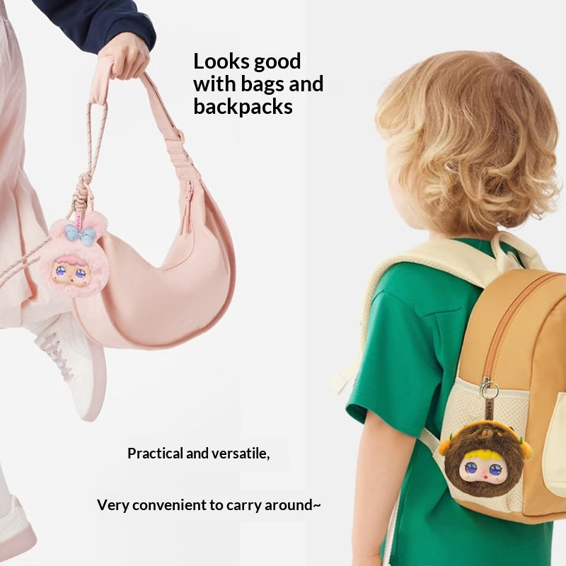 Plüschtier-Schlüsselanhänger für Taschen