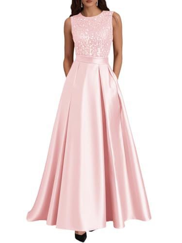 Elegantes ärmelloses Ballkleid