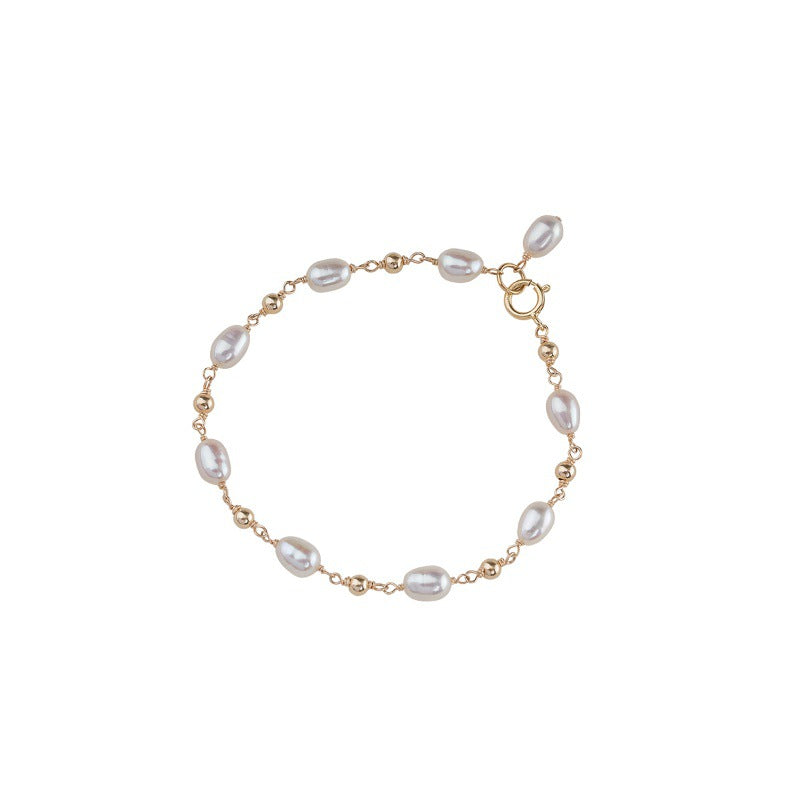 Märchenhaftes Armband mit Süsswasserperlen – Bild 5 | LuxeStyle