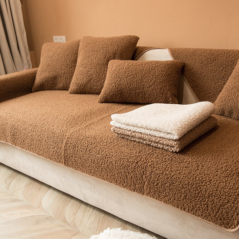 Sofa-Kissenbezug aus weichem Lambswolle – Bild 8 | LuxeStyle