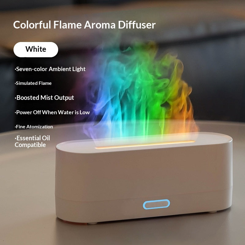Flammen-Aroma-Diffusor mit Luftbefeuchter