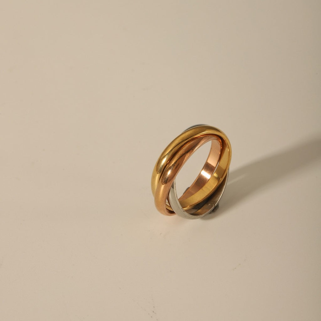 Dreistufiger Edelstahlring | LuxeStyle