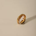 Dreistufiger Edelstahlring | LuxeStyle