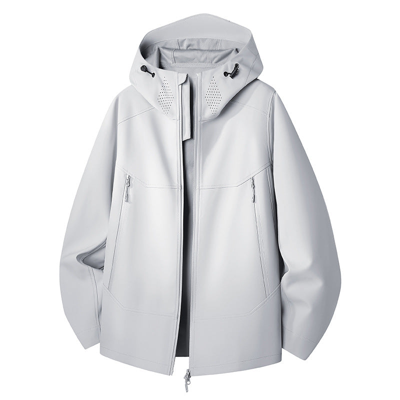 Wasserdichte Outdoor-Softshelljacke für Herren