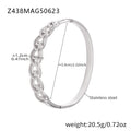 Zirkonarmband aus Edelstahl | LuxeStyle