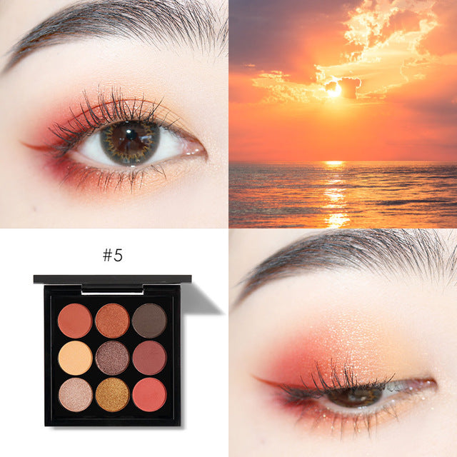 Lidschatten-Palette mit neun Farben – Bild 3 | LuxeStyle