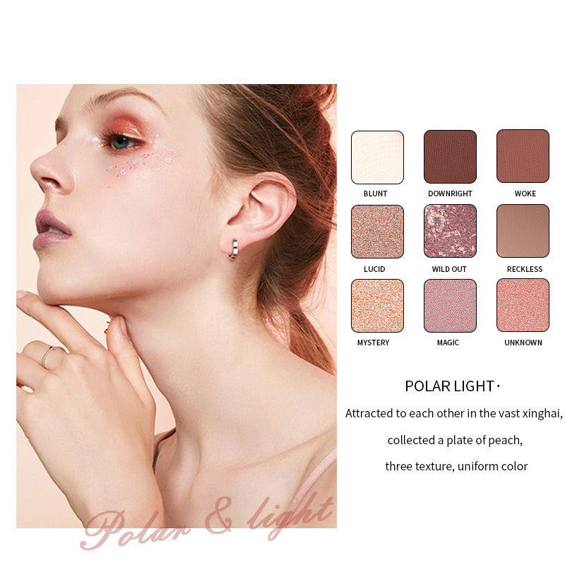 9 Farben Lidschatten-Palette – Matt & Perlglanz – Bild 6 | LuxeStyle