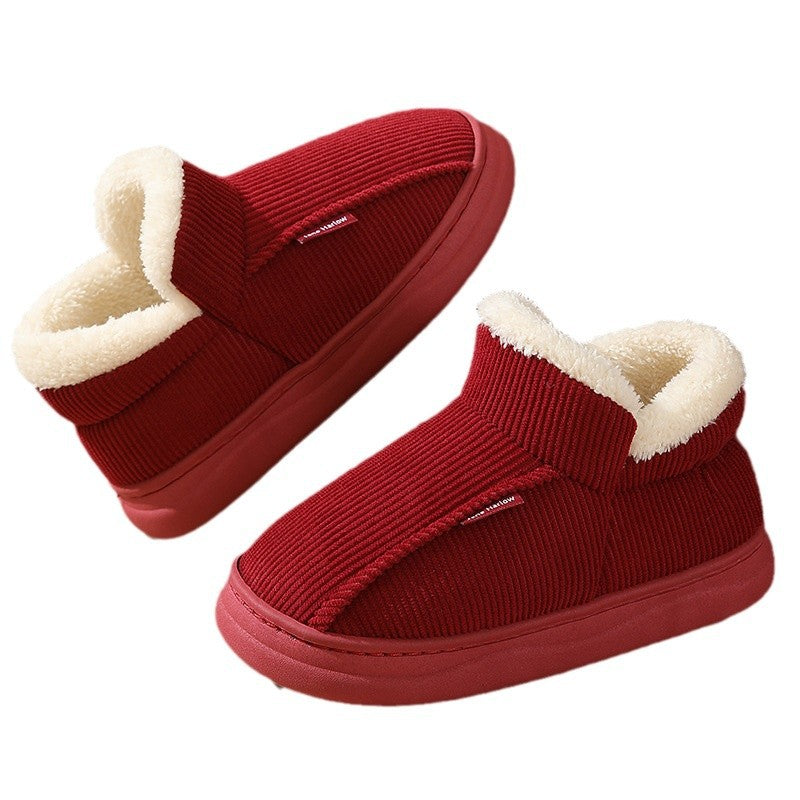 Gefütterte Indoor-Baumwollschuhe – Bild 5 | LuxeStyle