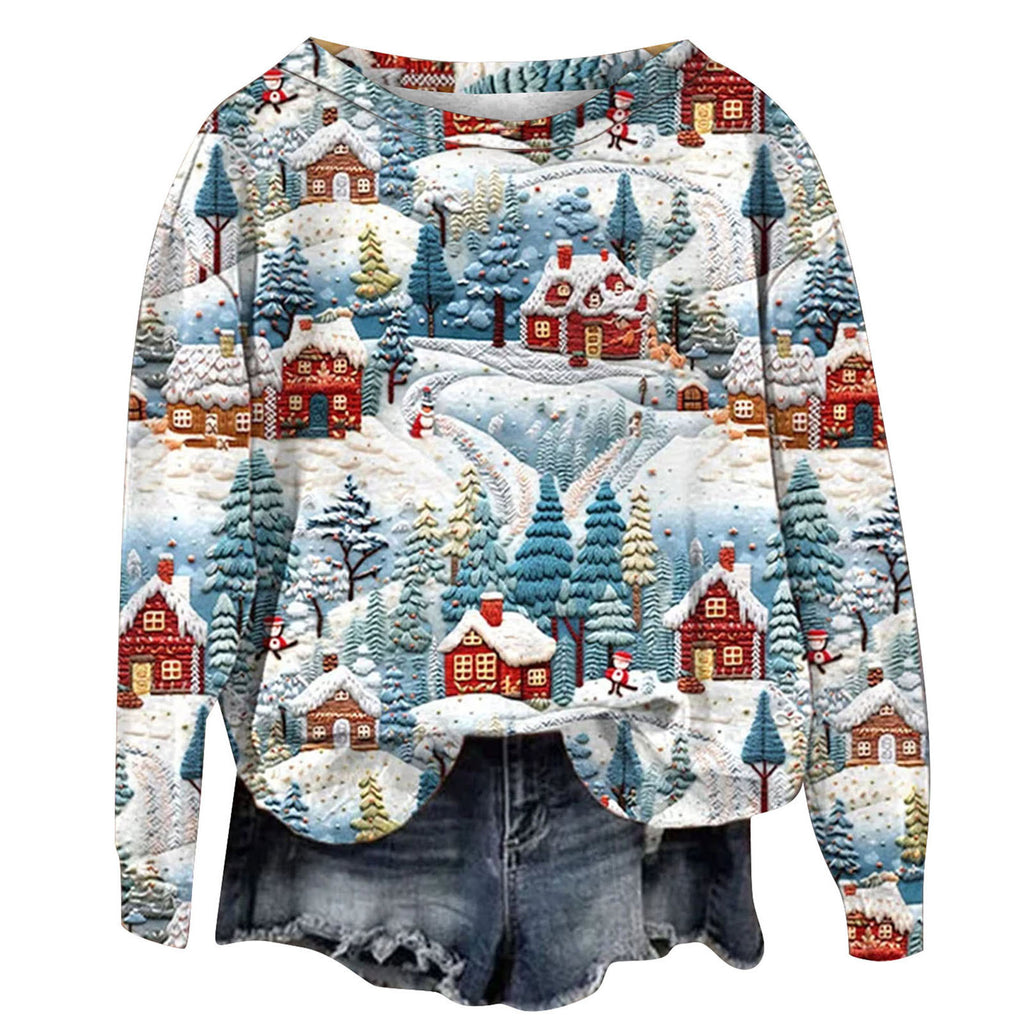 Damen Hoodie mit 3D Digitaldruck