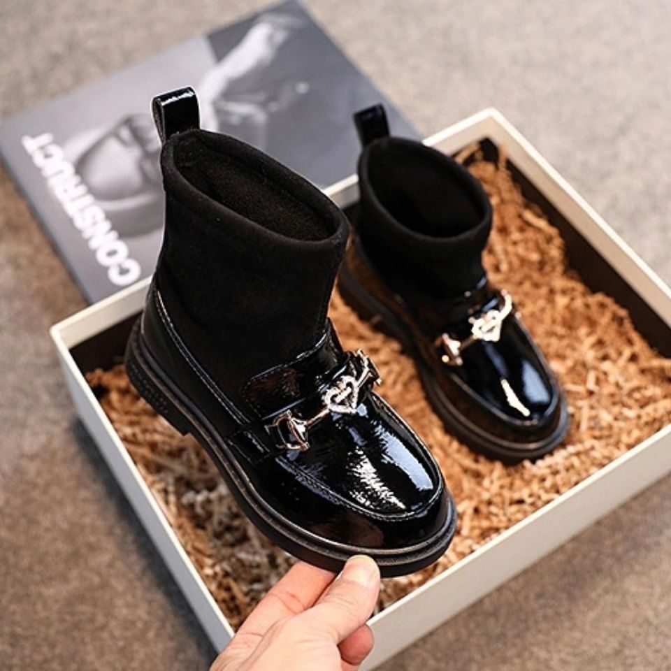 Mädchen Baumwollstiefel mit Schnalle – Bild 5 | LuxeStyle