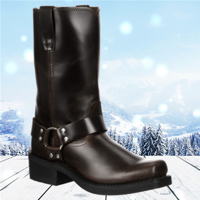Fashion Short Boots für Herren mit Blockabsatz – Bild 6 | LuxeStyle