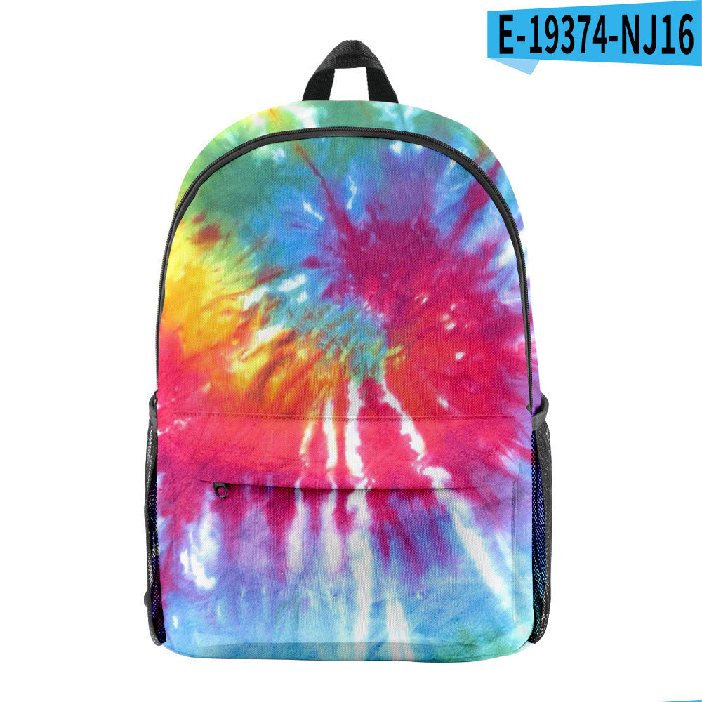 Tie-Dye Rucksack mit Digitaldruck – Bild 12 | LuxeStyle