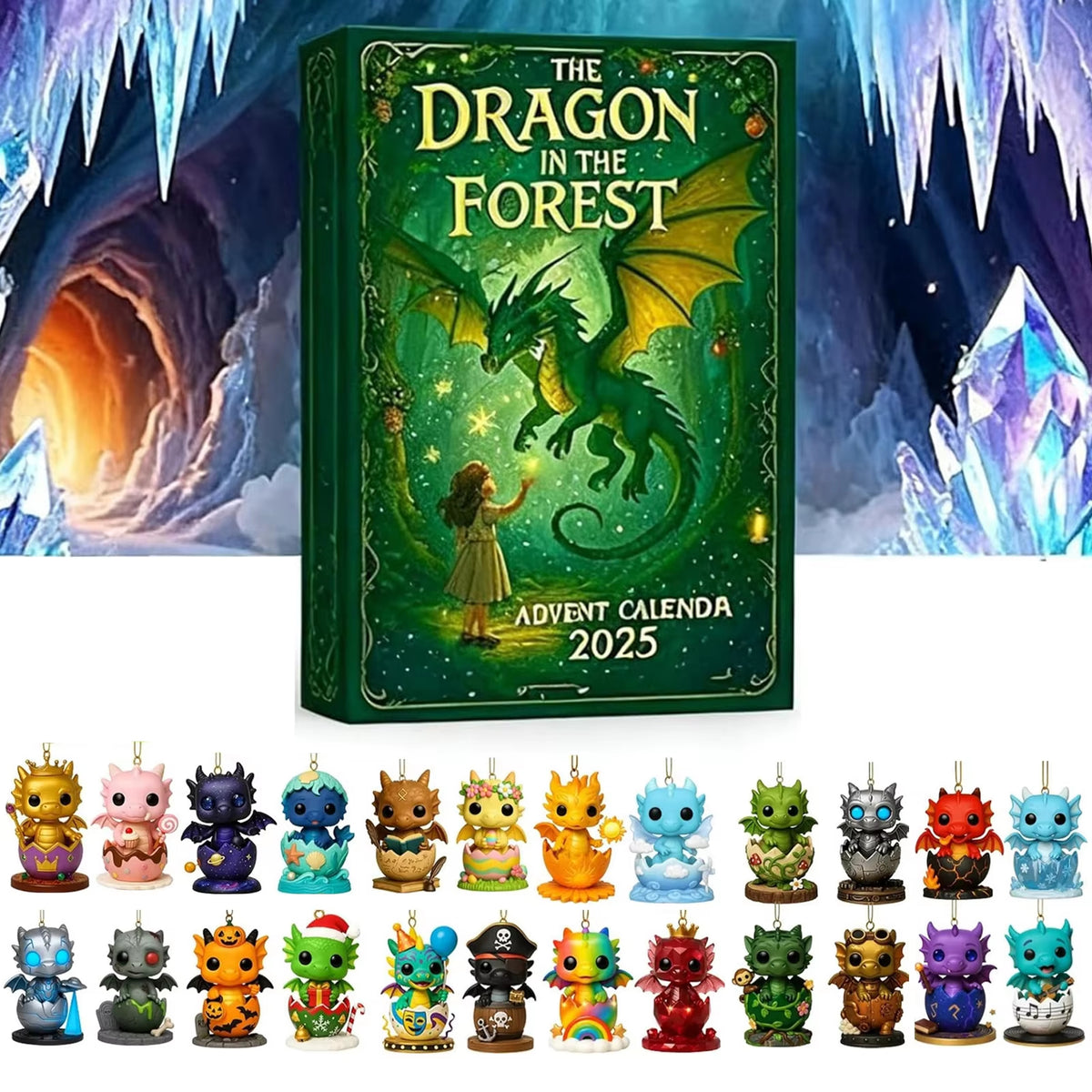 Forest Dragon Adventskalender aus Acryl – Bild 2 | LuxeStyle