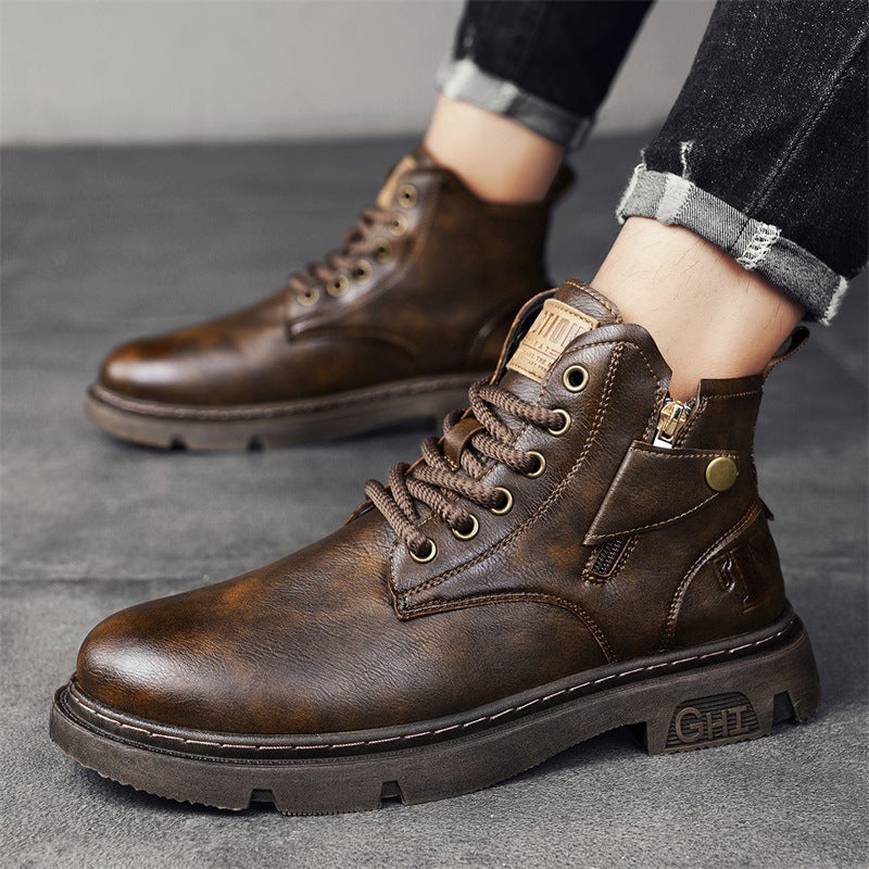 Retro Britische Martin Boots für Herren