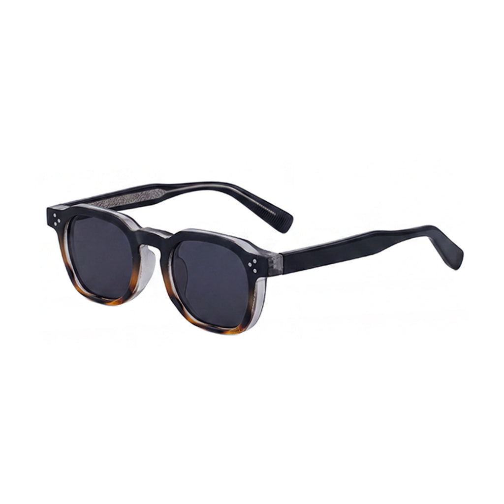 Trendige kleine quadratische Sonnenbrille – Ansicht 3
