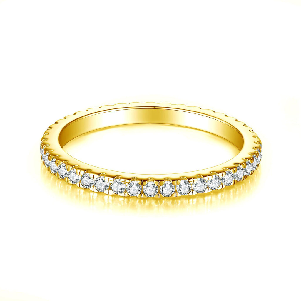 Vollkristall Ring aus S925 Sterlingsilber – Bild 4 | LuxeStyle