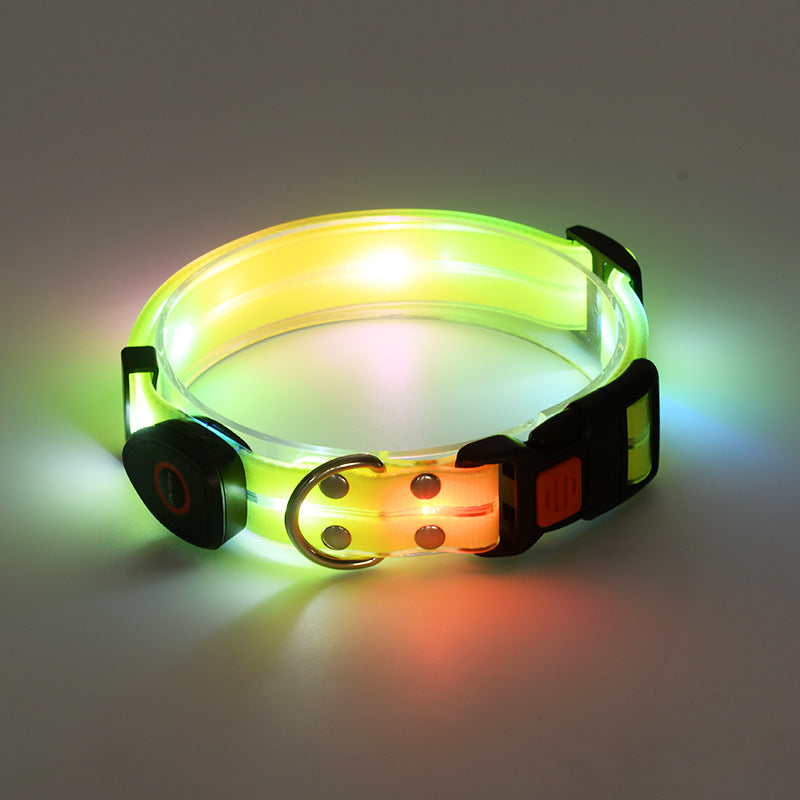 LED Leuchtcollar mit Zugleine, wiederaufladbar – Bild 3 | LuxeStyle