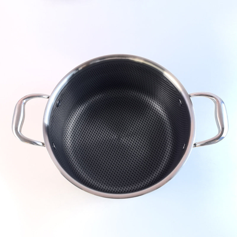 Binauraler 316 Edelstahl Suppentopf 24cm mit Deckel