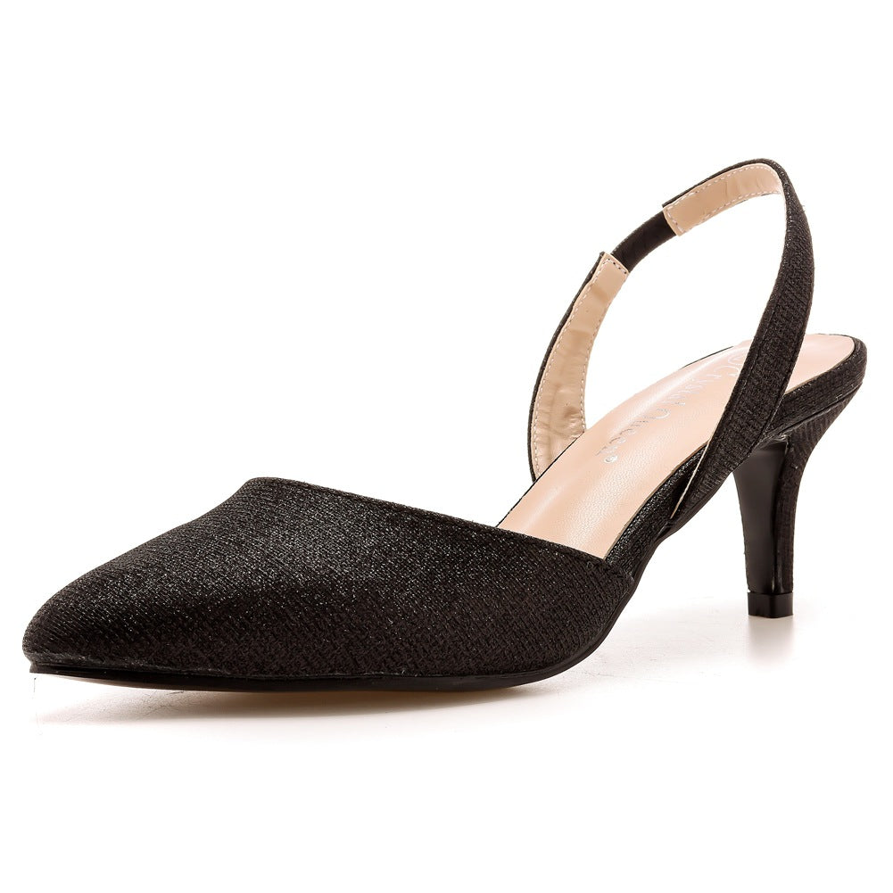 Farbwechselnde Slingback-Sandalen mit spitzer Zehe – Bild 6 | LuxeStyle